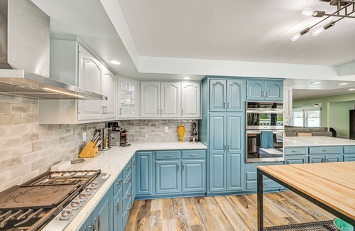 Rome City House | Private Indoor Hot Tub: Fish & Boat on Sylvan Lake