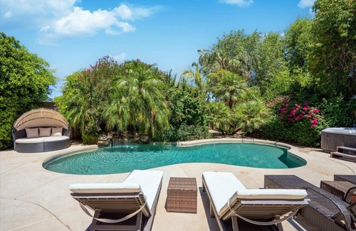 Arabian Views House | Private Oasis | Heated Pool, Spa, Firepit & Gazebo