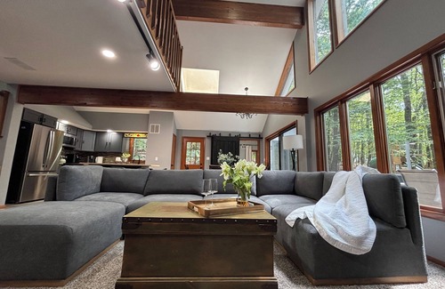 East Stroudsburg House | Private Pocono retreat with space to relax, recharge and play.