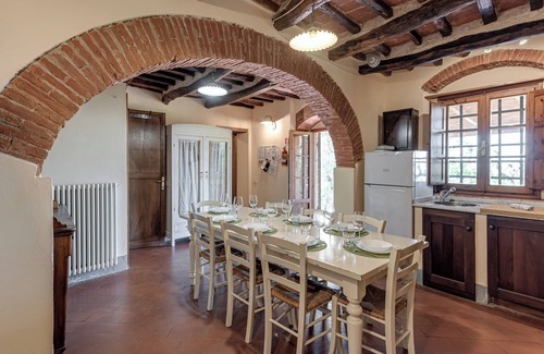 Calci Villa | PRIVATE POOL - FARMHOUSE FATTORIA LA PIEVE - Villa VIGNA 8 km from Pisa