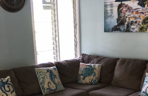 Waialua House | Private Turtle bedroom in Waialua with outside hot tub/sauna!