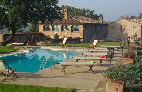 Pienza Villa | Private Villa with A/C, private pool, internet, TV, patio, panoramic view, close to Montepulciano