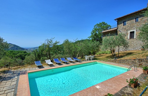 Greve in Chianti Villa | Private Villa with WIFI, private pool, TV, pets allowed, panoramic view, close to Greve In Chianti