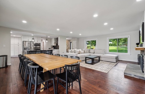 Westport House | Private Waterfront Home with heated pool, hot tub, firepit, kayaks, game room and much more!