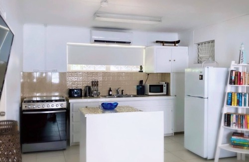 Gibbs Bay Villa | Purple Rain:Ocean Bliss on Mullins Beach, Direct SeaViews, 2 Bed/2 Bath, WiFi