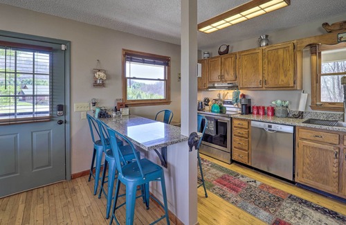 Piney Creek Cabin | Quaint Piney Creek cabin with wrap-around deck will restore you!