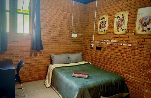 Botucatu House | Quarto com banheiro privativo no Centro