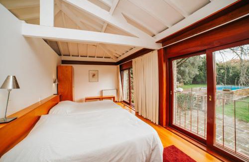 Travassos Hotel | Quarto Duplo com Jardim e Piscina