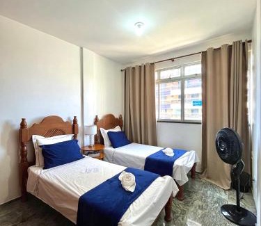 Mucuripe House | Quarto na Av Beira mar em apto familiar