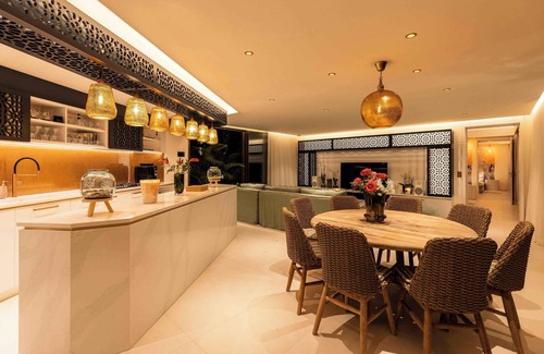 Anse du Grand Cul-de-Sac Villa | Quartz is a jewel in front of the sea with a large and nice view of the ocean