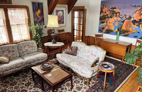Bayfield Bed & Breakfast | Queen's View B&B- Bill's East, Balcony Lake Views, Sauna, Pool, Bayfield, WI