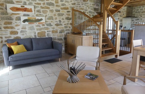 Frontenac Cottage | Quercy cottage, contemporary charm, great comfort, garden with natural swimming pool
