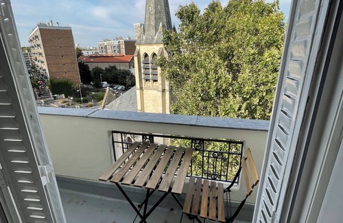 Gentilly Apartment | Quiet downtown location! 6th floor, unobstructed view!