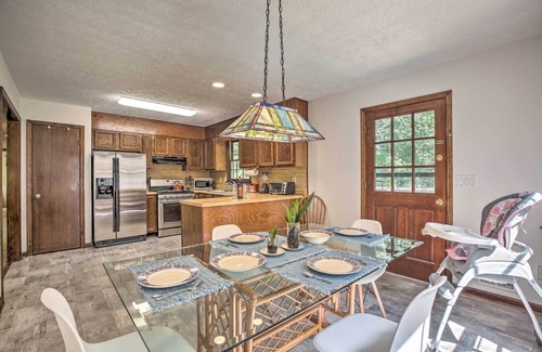 Acworth House | Quiet Home w/Fire Pit - 1 Mi to Downtown Acworth!