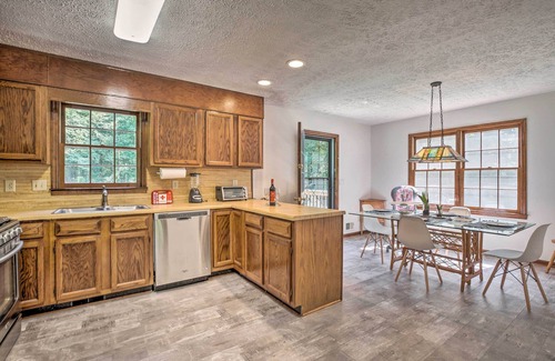 Acworth House | Quiet Home w/Fire Pit - 1 Mi to Downtown Acworth!