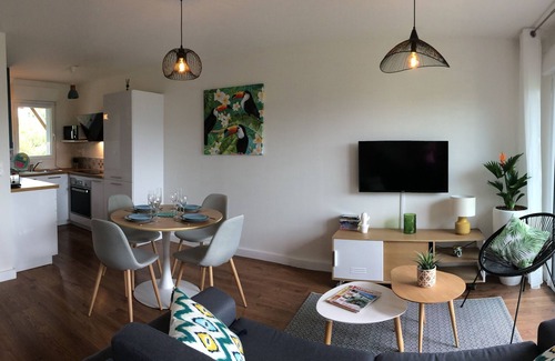 Pleneuf-Val-Andre House | Quiet house for 4 people in private domain with swimming pool - golf and beach nearby