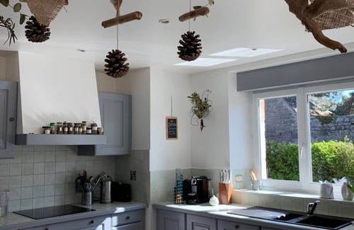 Barfleur House | Quiet house with garden in the center of Barfleur, 2 steps from the port