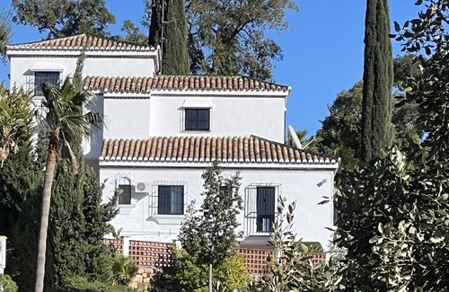 New Golden Mile Villa | Quiet Idyllic Villa in the hills behind the coast .