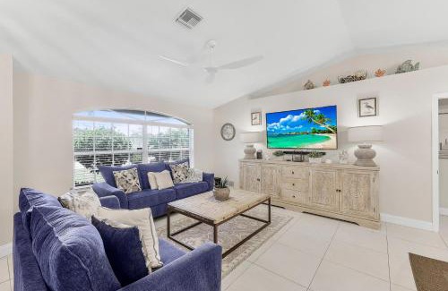Marco Island House | Quiet inland home with pool, two queen beds and grill