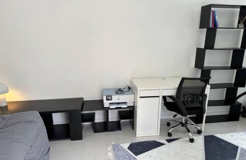 Busby Apartment | Quiet, private studio 1 double bed and extra matress