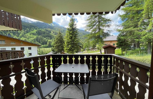 Abondance Apartment | Quiet Studio for 4 with Balcony in Abondance