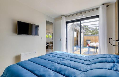 Bretignolles-sur-Mer Ski Chalet | Résidence avec piscine, chalet pour 4