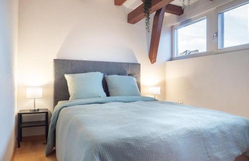 Marlenheim Apartment | Résidence de 80 m2 avec balcon & cour alsacienne - début Route des Vins