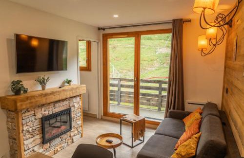 Les Orres Apartment | Résidence Les Hauts De Preclaux - Superbe appartement offrant une vue sur les pistes MAE-6104