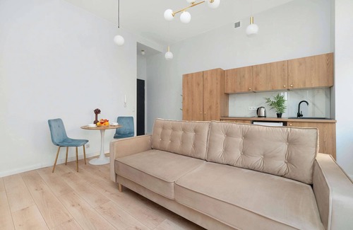 Srodmiescie Apartment | Radwańska 12 | Bright studio | Pet-friendly