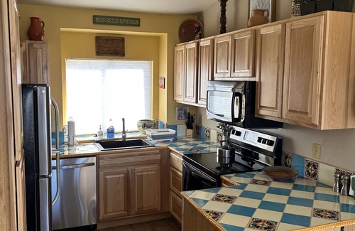 Borrego Springs House | Rams Hill home with beautiful easterly views!