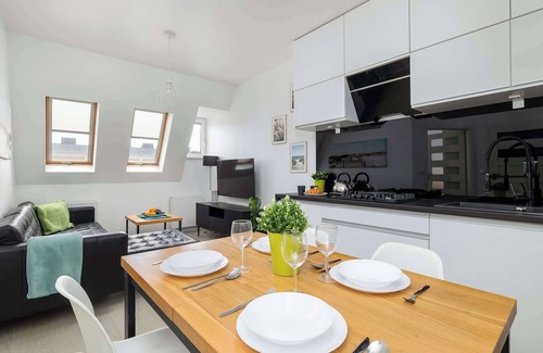 West Pomeranian Voivodeship Apartment | Rayskiego 19 | Szczecin | Stylish Apartment | Air conditioning in the living roo
