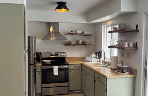 Elmira House | Recently updated “Birch Loft” tucked away in the beautiful north woods