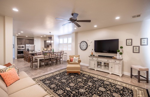 St. George Villa | Red Rock & Turned Wood Escape at The Ledges *Resort Amenities Included!*