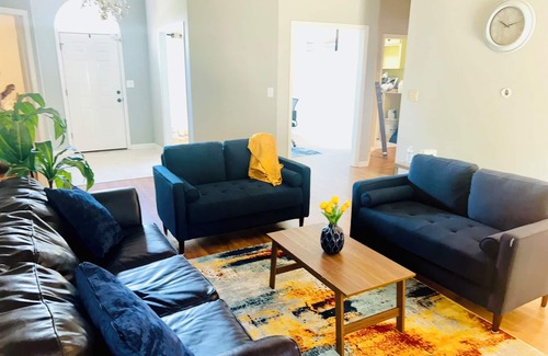 Madison House | Relax in a safe, cozy 4-bedroom , fenced, A+ school district in Madison