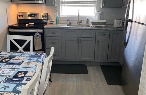 Brigantine Condo | Remodeled beach condo with ocean view.