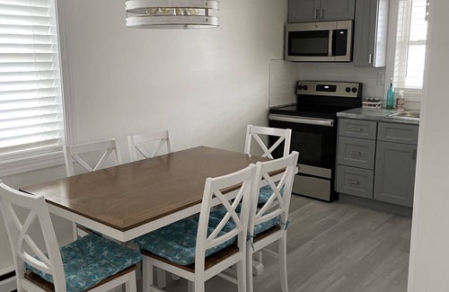 Brigantine Condo | Remodeled beach condo with ocean view.
