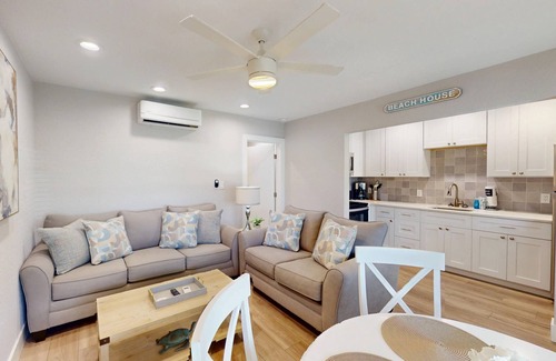 Madeira Beach Condo | Remodeled Florida Beach Cottage with Private Patio Area. Relax at the Pool. Walk Over to the Beach.