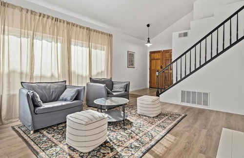 Santa Ana Heights House | Remodeled hillside escape w/ firepit, nestled between OC and LA