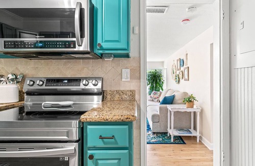 Mango Groves House | Remodeled historic boho-bungalow w/private pool at Lake Worth Beach.