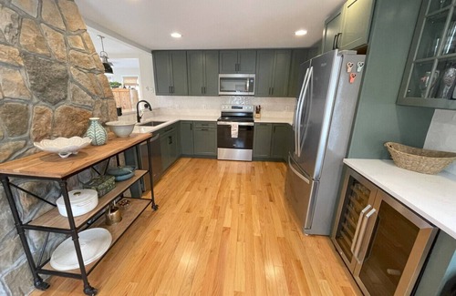 Laconia House | Remodeled Lake Winni Home: Private Dock, Beach, Kayaks, 2 Decks by Weirs