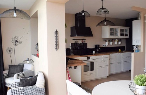 Tregastel Apartment | Renovated apartment in Trégastel with sea view and parking