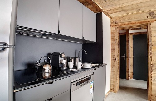 Les Menuires Apartment | Renovated Ski-In/Ski-Out Apartment with South-Facing Balcony