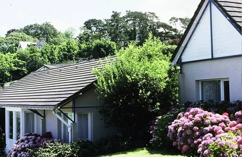 Trevou-Treguignec Apartment | Residence Les Terrasses de la Plage - Studio 2 People Terrace - Sea view