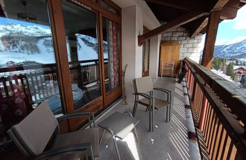 Montgenevre Apartment | Residence Plein Soleil - South facing apartment with superb views, balcony, parking.