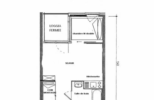 Les Bruyeres Apartment | Residence Ski Soleil - 2 Rooms for 4 People