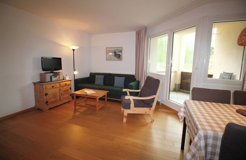 Sils-Maria Apartment | Residenza Lagrev - 1 room flat - No. 003 - Type 12A - Raised ground floor - S