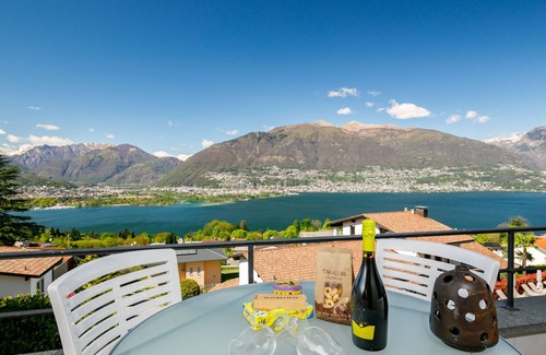 Piazzogna Apartment | Residenza Miralago Apt. B16 by Interhome