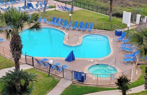South Padre Island Condo | Resort-like beachfront * Heated Pool *