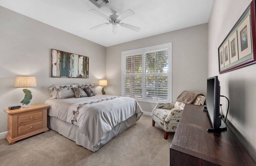 Naples Apartment | Resort Pool, Golfing and Pickleball all steps away from our beautiful condo