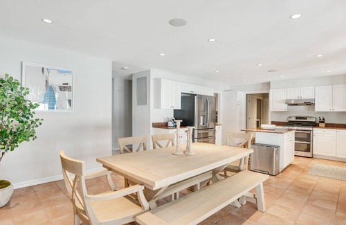 Southampton House | Resort-style Southampton retreat with heated pool, chic interiors, and.